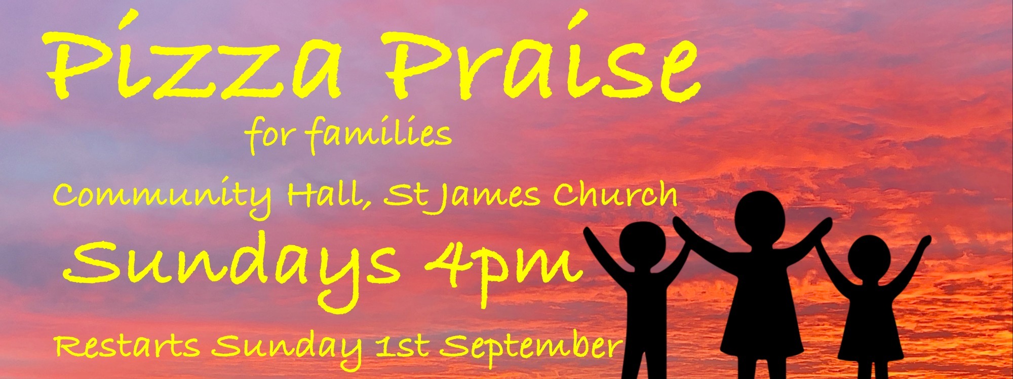 No Pizza Praise Sunday 13th October